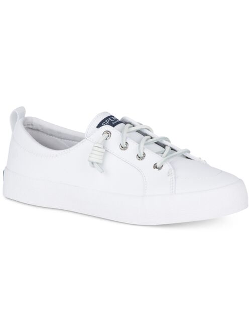 Sperry Women's Crest Vibe Leather Sneakers, Created for Macy's