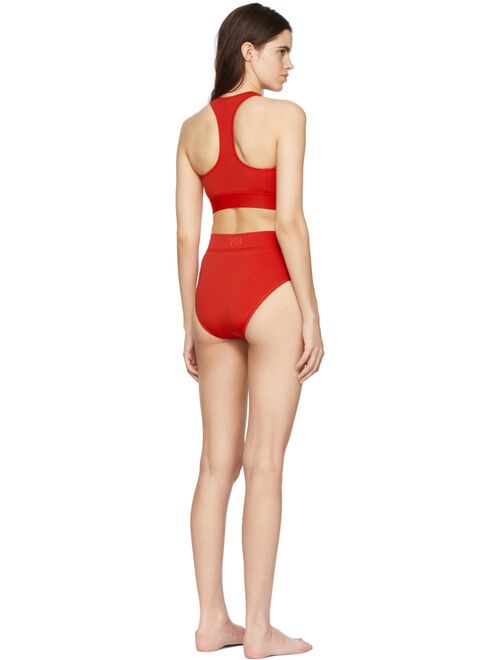 Y-3 Red Logo Bikini