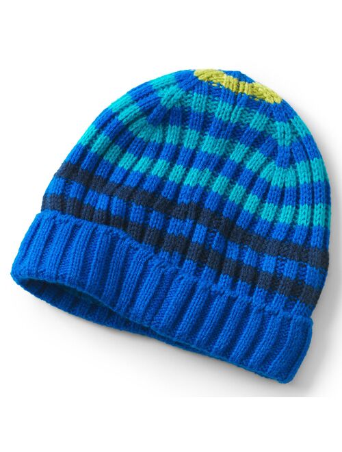 Kids Lands' End Fisherman Knit Hat