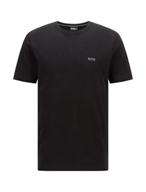 BOSS HUGO BOSS Men's Modern Fit Basic Single Jersey T-Shirt