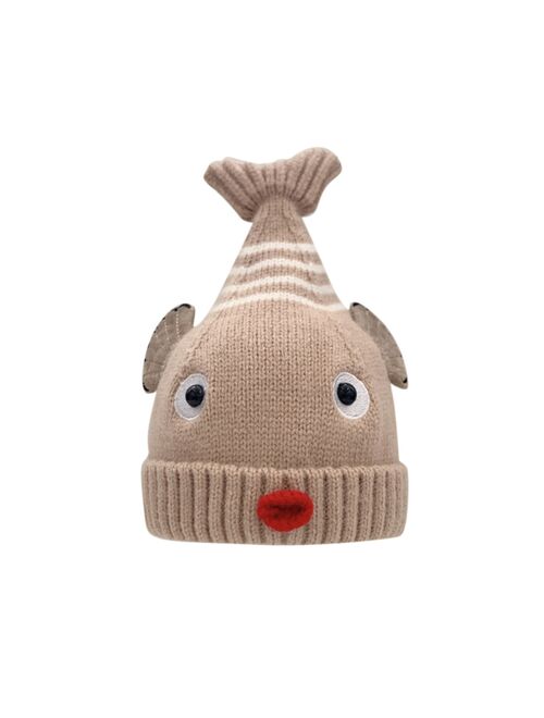 2021 Newborn Girl Boy Baby Hat Infant Winter Warm Cartoon Earflap Knit Crochet Beanie bunny hat bonnet enfant garçon шапка шапка