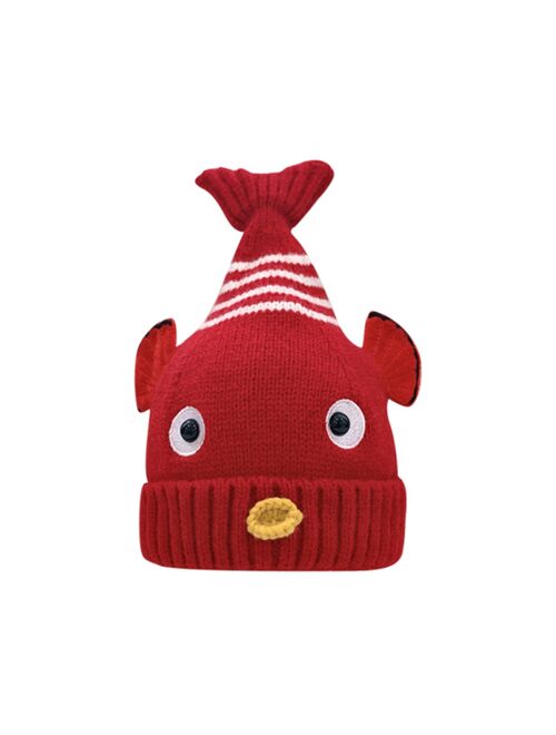 2021 Newborn Girl Boy Baby Hat Infant Winter Warm Cartoon Earflap Knit Crochet Beanie bunny hat bonnet enfant garçon шапка шапка