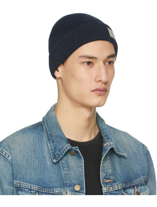 RRL Navy Watch Cap Beanie