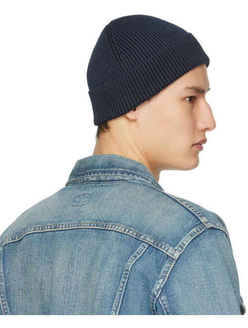 RRL Navy Watch Cap Beanie