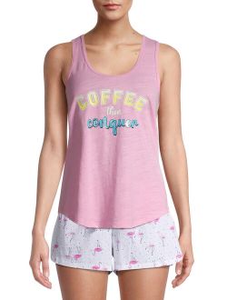 Women's Coffee Sleep Tank Top