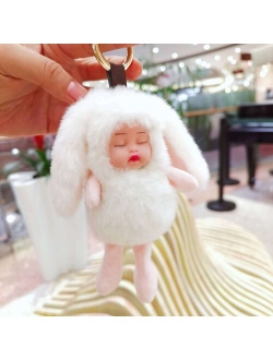 RUIYI 10PCS plush toy Plush Dolls doll pendant keychain Soft doll Soft Stuffed Bears Toy Doll toy gifts