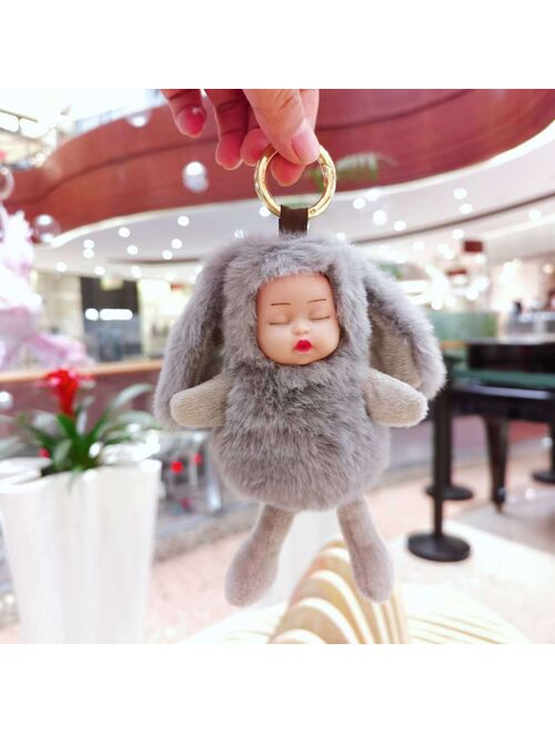 RUIYI 10PCS plush toy Plush Dolls doll pendant keychain Soft doll Soft Stuffed Bears Toy Doll toy gifts