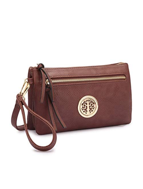 Dasein Lightweight Crossbody Women Purses Multi Pockets Handbags Cellphone Wallet Roomy Shoulder Bags