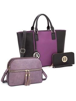 Handbags Bundle Tote Bag with matching wallet and Crossbody