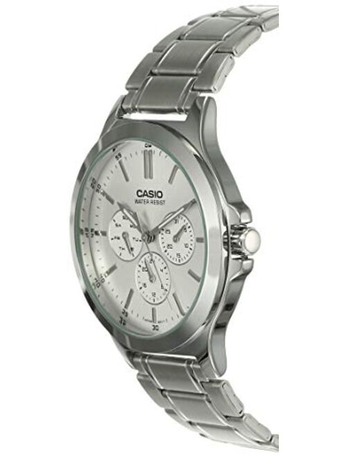 Casio Multi-Dial Stainless Steel Men's Watch MTP-V300D-7AV