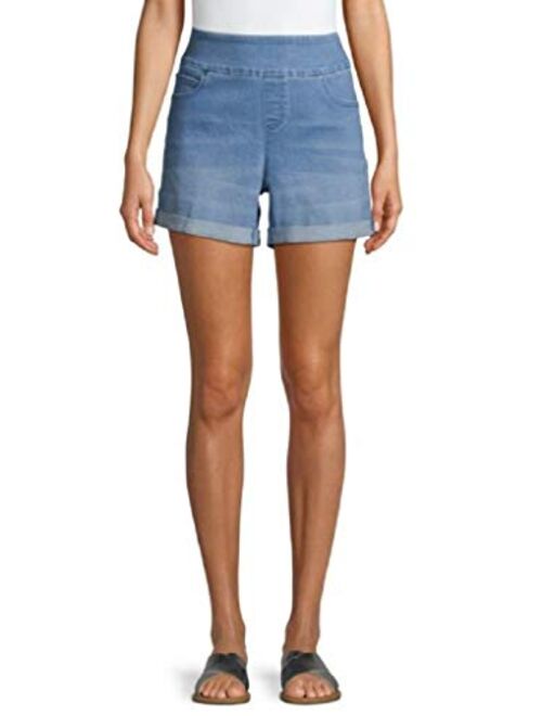 Time and Tru Women's Pull on Short