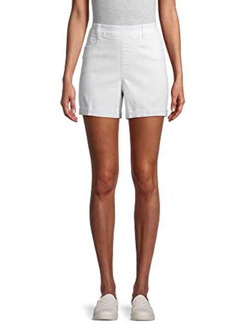 Time and Tru Women's Pull on Short