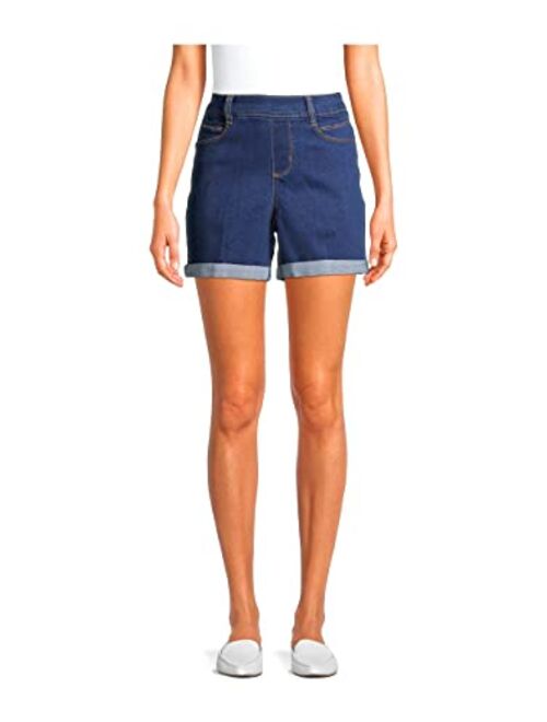 Time and Tru Women's Pull on Short