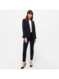 Parke blazer in bi-stretch cotton