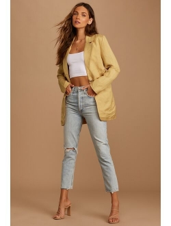 Just Business Beige Blazer