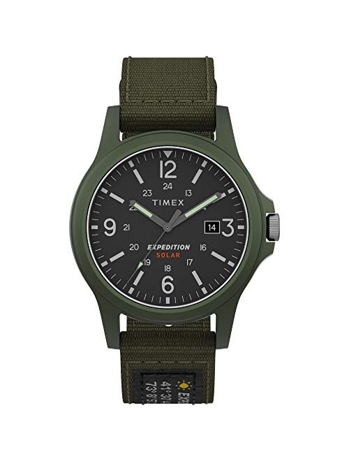 Timex Men's Expedition Acadia Solar-Powered 40mm Watch