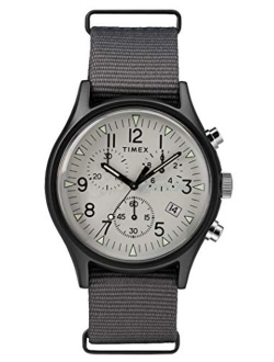 Mens Chronograph Quartz Watch with Nylon Strap