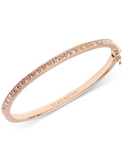 Buy GIVENCHY Crystal Twist Triple Row Bangle Bracelet online | Topofstyle