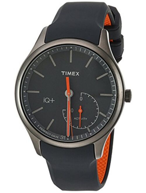 Timex Men's IQ+ Move Activity Tracker Silicone Strap Smart Watch