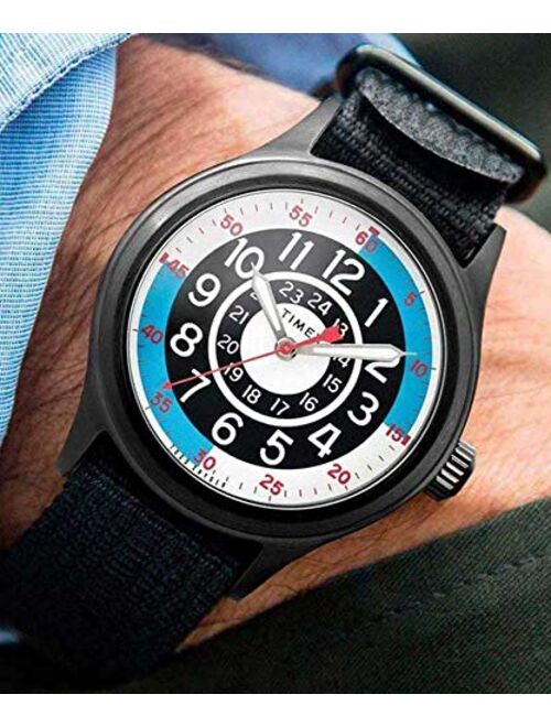 Timex Todd Snyder Black Jack 40mm Black/White/Blue One Size