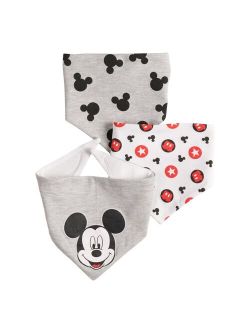 's Mickey Mouse Baby 3-pack Bandana Bibs