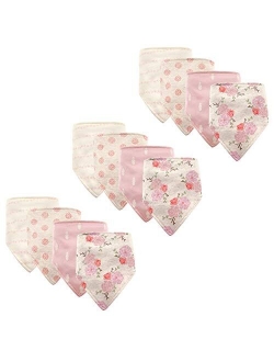 Baby Infant Boy Cotton Bandana Bibs 4pk, Airplane, One Size