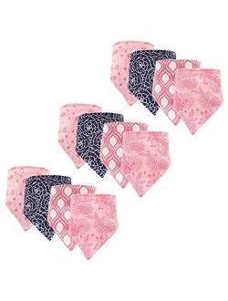 Baby Infant Boy Cotton Bandana Bibs 4pk, Airplane, One Size