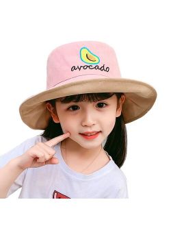 Basin Hats Letter Sun Cap Outdoor Travel Caps Fashion Children Fisherman's Hat Spring & Summer Kids