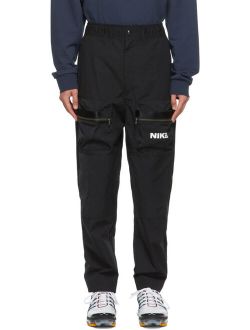 Black Sportswear City Cargo Pants