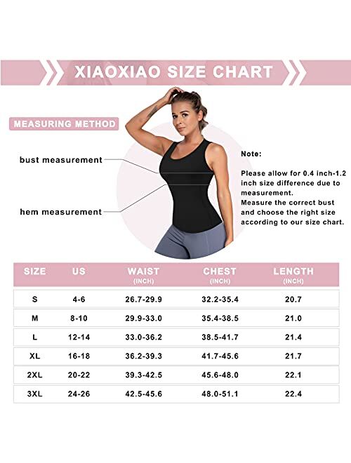 XIAOXIAO Workout Tank Tops for Women Mesh Back Yoga Top Sleeveless Athletic Shirts Built in Bra Gym Sports Muscle Shirt