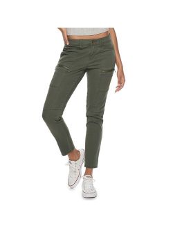 Juniors' Unionbay Blaire Stretch Twill Skinny Utility Moto Pants