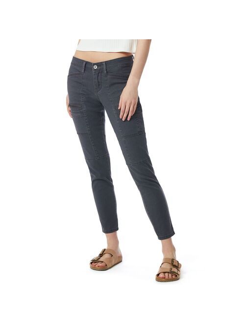 Juniors' Unionbay Blaire Stretch Twill Skinny Utility Moto Pants