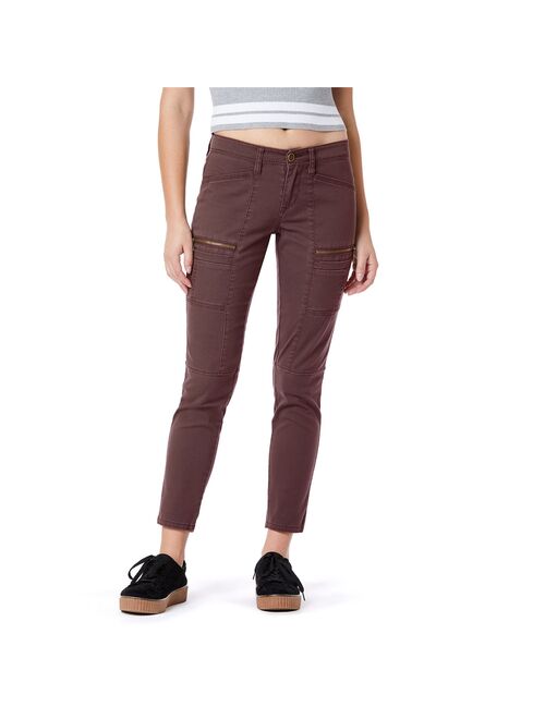 Juniors' Unionbay Blaire Stretch Twill Skinny Utility Moto Pants