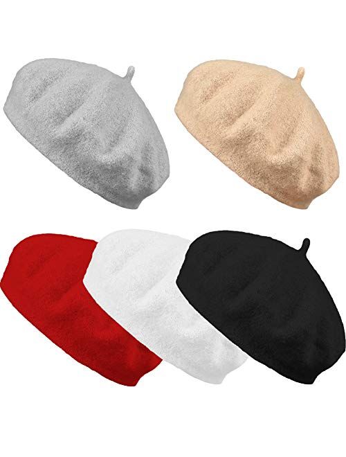 Jolbndcv Beret Hat French Beanie Hat Outdoor Hat Winter Hat Fashion Lady Hat