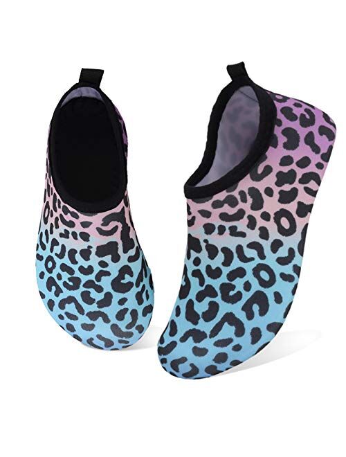 Kids Water Swim Shoes Barefoot Aqua Socks Shoes Quick Dry Non-Slip Baby Boys & Girls