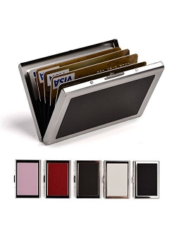 RFID Credit Card Holder Metal Wallets Credit Card Protector Business Card Holder for Women or Men