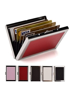 RFID Credit Card Holder Metal Wallets Credit Card Protector Business Card Holder for Women or Men