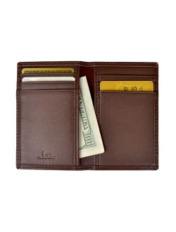 Royce Leather Hanover RFID-Blocking Card Case