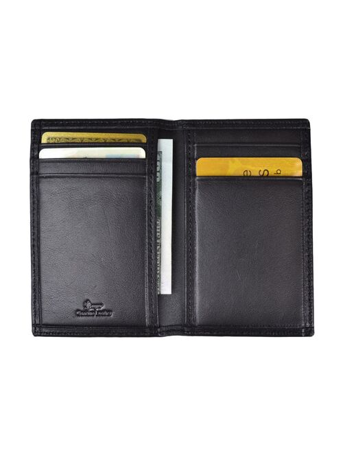 Royce Leather Hanover RFID-Blocking Card Case