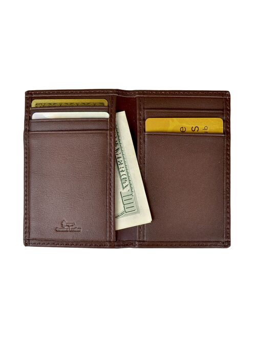 Royce Leather Hanover RFID-Blocking Card Case