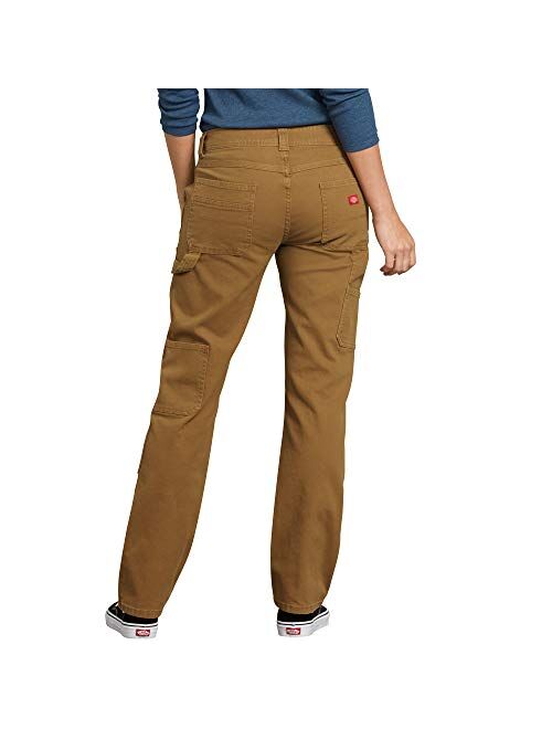 Dickies Women's Stretch Duck Double Front Carpenter Pant