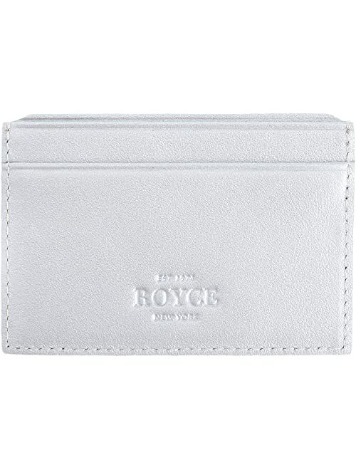 ROYCE New York Leather RFID Blocking Credit Card Holder