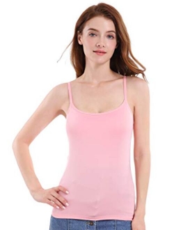 Women Camisole with Built in Padded Bra