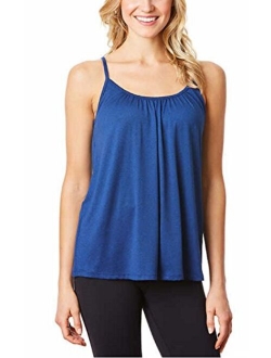Camisole with Built in Bra by Cool Easy Comfort Easy Wear