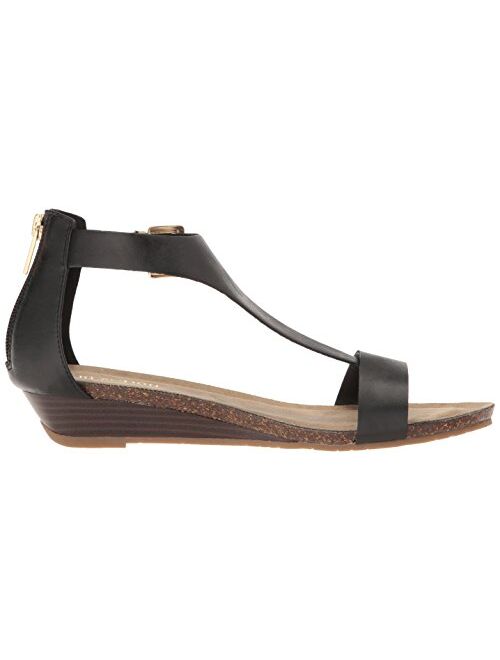 Kenneth Cole REACTION Women's Gal T-Strap Wedge Sandal