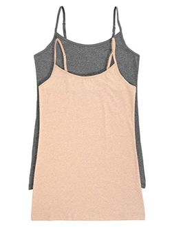 | Organic Cotton Camisole 2-Pack | Plant-Based Dyes | Hypoallergenic