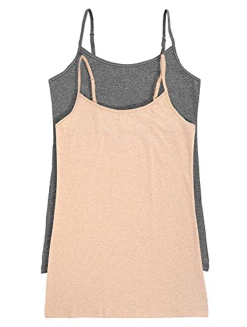 Felina | Organic Cotton Camisole 2-Pack | Plant-Based Dyes | Hypoallergenic