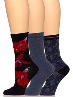 | Crew Socks 3-Pack | Soft | Comfort | One Size Fits All