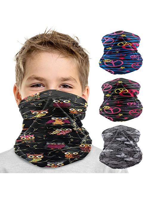 Debrief Me - Face Cover Bandana Dust Mask for Kids Neck Gaiter Summer Balaclava Adjustable