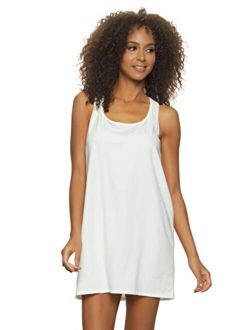 | Organic Cotton Stretch Racerback Chemise | Vegetable Dye